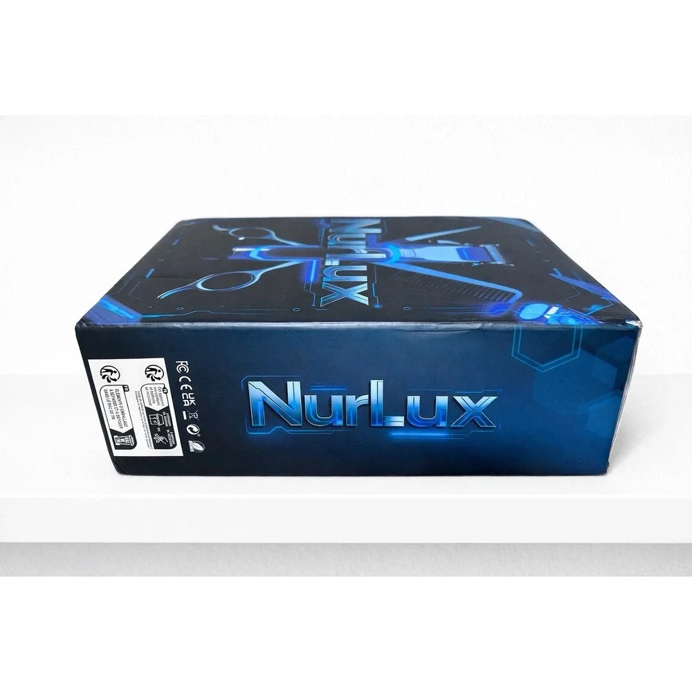 NurLux Hair Clippers Barber Kit Cordless Trimmer Grooming Set Rechargeable New
